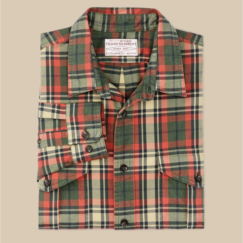 Filson Lightweight Alaska Guide Shirt - Picture 2 of 4